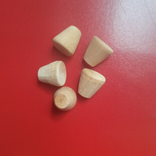 剑杆织机配件刺毛滚塞块 锥型塞木头10颗
