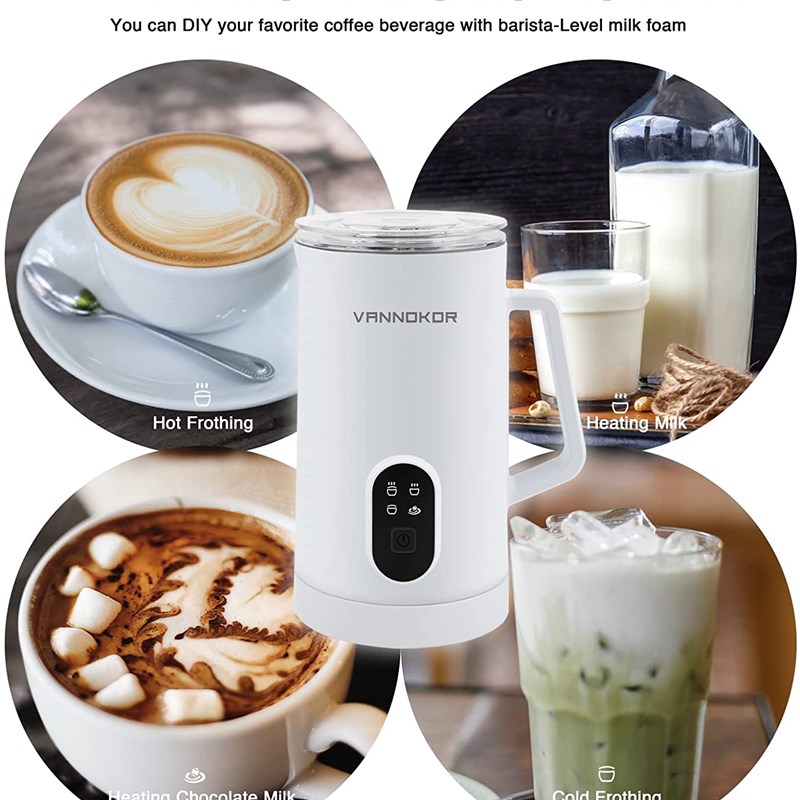 奶泡机家用小型自动打泡器冷热打搅拌杯咖啡拉花电动奶泡壶