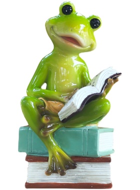 青蛙创意微景观庭院家居桌面装饰爱动物摆设造景花园艺杂货