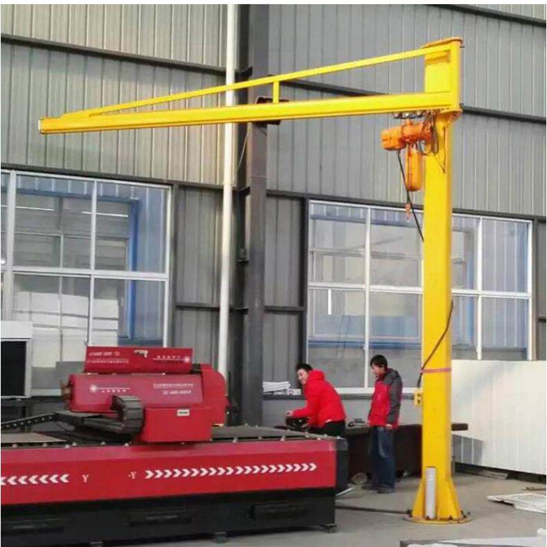 悬臂吊电动旋转独吊臂吊小型摇臂吊升降手XWI单机臂吊旋臂吊墙动