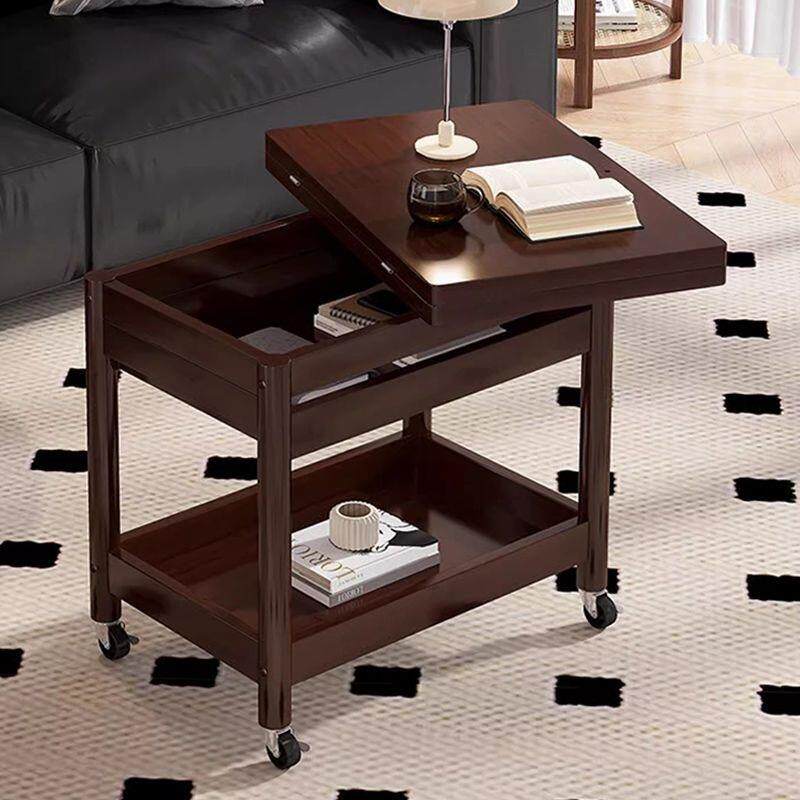 沙发边柜侧柜移可阳台茶几桌子客厅动旋转常规边几小户型边桌置小