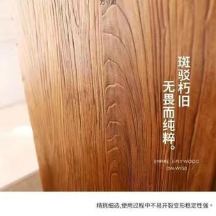 榆木木板实桌木大古板风化厂家直供面板面板复板旧吧台榆木书桌餐