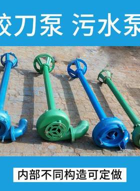 NW高压化粪池杆泵电机3寸4寸2粪抽粪带泵铸铁吸机L排污泵泥浆XZH