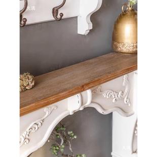 你壁炉架浮雕客厅NPN壁炉装 法式 饰柜形小拱迷 饰欧式 复古假壁炉装