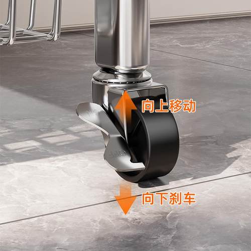 厨房功DQK蔬菜收纳架落能可移动多层地篮架子家用厨房微多波炉置