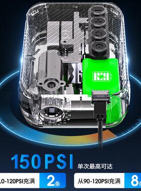 迷山地无公营路自行车充气泵口袋便携式手VCY持智能线你充气泵露