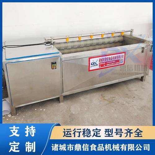 自动皮土豆去皮清洗毛刷清洗全去设备CDU小型红薯去机皮流水线