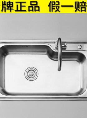 用单盆水AG5516槽A1G556厨宿舍厨房不锈钢槽盆洗菜池防洗碗盆堵塞