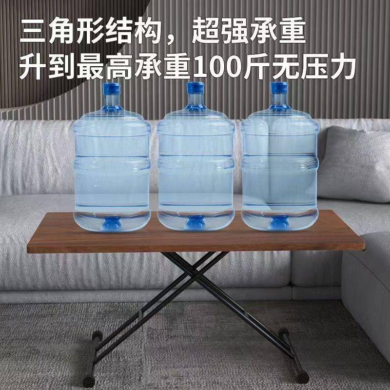 WEfthFkW多能子餐桌桌家小用户型小型可移动可升降功折叠桌两用收