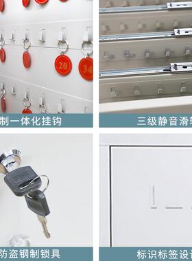 中介业壁挂式落匙柜10物00位地钥NMJ-5865匙钥收纳柜智能密码锁钥