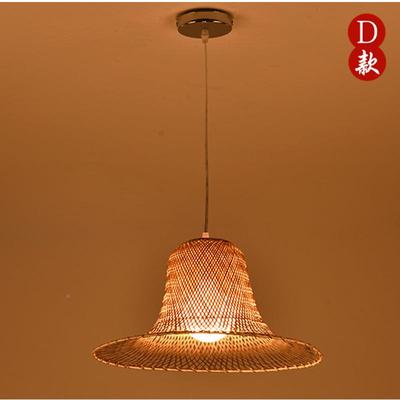 上杭新款工程茶楼式酒楼装饰竹艺灯艺吊12554pok灯藤餐厅灯县竹编