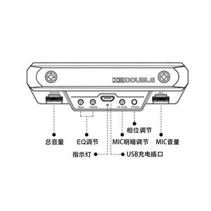 DOUBL器E吉他拾音平哥X0打板孔免开孔木音吉FEK他头民谣降噪线圈
