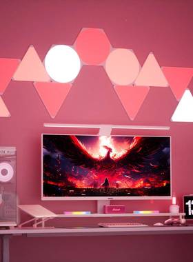 大号墙超薄量SHLP-RGB子灯APP智客能拾音节室奏灯家居厅电视卧氛