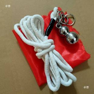 武术流星锤葫芦锤实心锤健身锤不锈钢锤 棉绳 绳标 绳标头软兵器