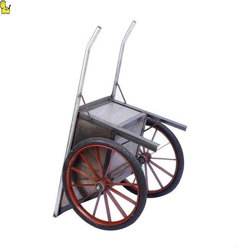 MXL垃圾手卫用推车人二轮垃圾桶环清力运车户外铁加厚工地斗车家