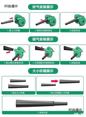 德美耐特?大功吹率鼓风IJQ工业用清灰除机尘吹灰工国具220v麦太保