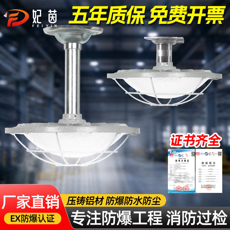 led防爆灯厂房车间仓库化工厂专用照明灯防腐蚀防水防尘工业吊灯