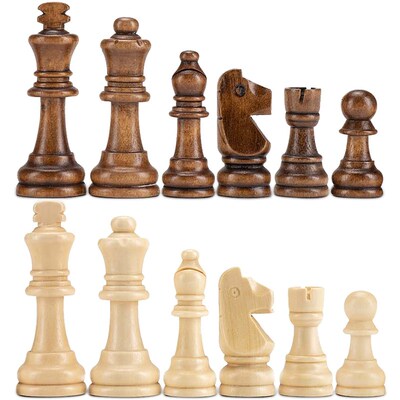 chess set 实木高档磁性国际象棋套装L大号折叠棋盘西洋棋比赛专
