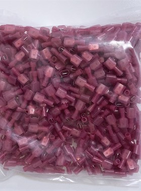 MDFN1.25-250 尼龙耐高温6G.3插片接线端子公头500只
