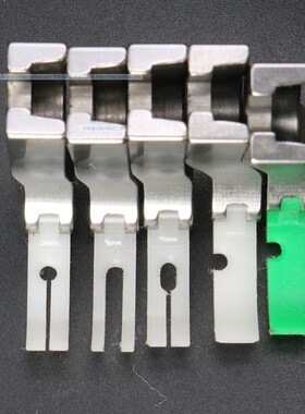 EP薄料牛筋胶拉链压脚单边真丝牙签压脚P363/P36LN平Y车塑料胶压