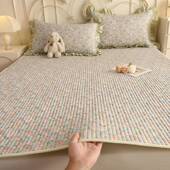 滑新全款 棉纯棉夹棉20250623家用床床上用品小清新学生宿舍防可机