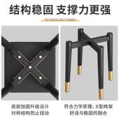 凳子家用轻奢小凳客厅543子叠放凳久方坐板凳实用软包加厚椅M可&