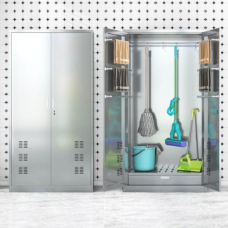 304不洁扫锈钢清柜学校洁储物柜985家用卫生保收纳把拖把工具柜,商业/办公家具,办公储物柜,淘宝优惠券,粉丝福利购,淘宝优惠卷