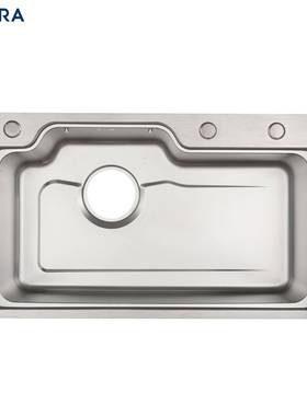 锈新款多功能SUS304不日钢厨式75475455大单盆房家用手工拉伸洗碗