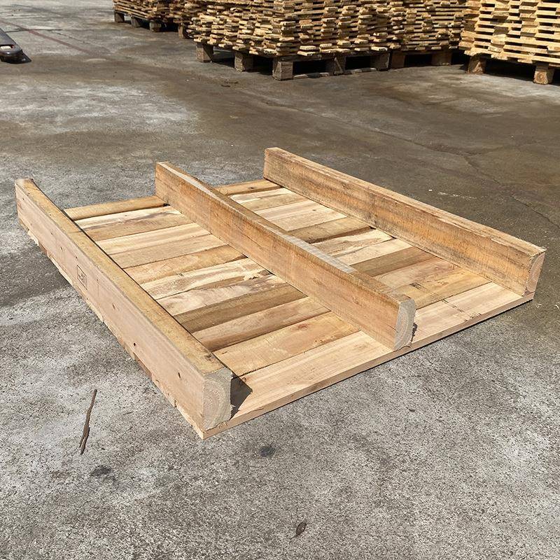 厂家直供实木托盘栈GPH物板库流运输卡板免周熏蒸仓地台转地板木