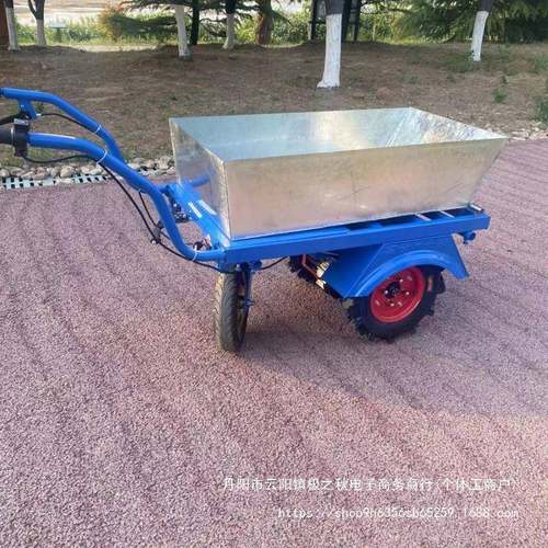 电4550动鸡公车农用三轮新手车推家用双轮搬运车款果园爬运坡输小