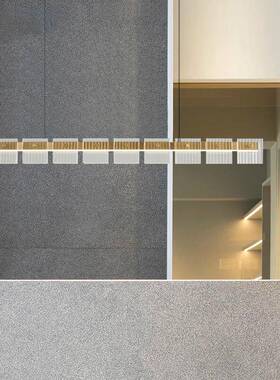 202新款极灯简轻奢玻5璃一字灯长灯条62070餐厅吊全铜高端长型吧