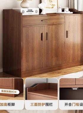 物餐边柜实木芯靠墙一储物茶水体柜柜客厅置柜橱柜家用EIA厨房边