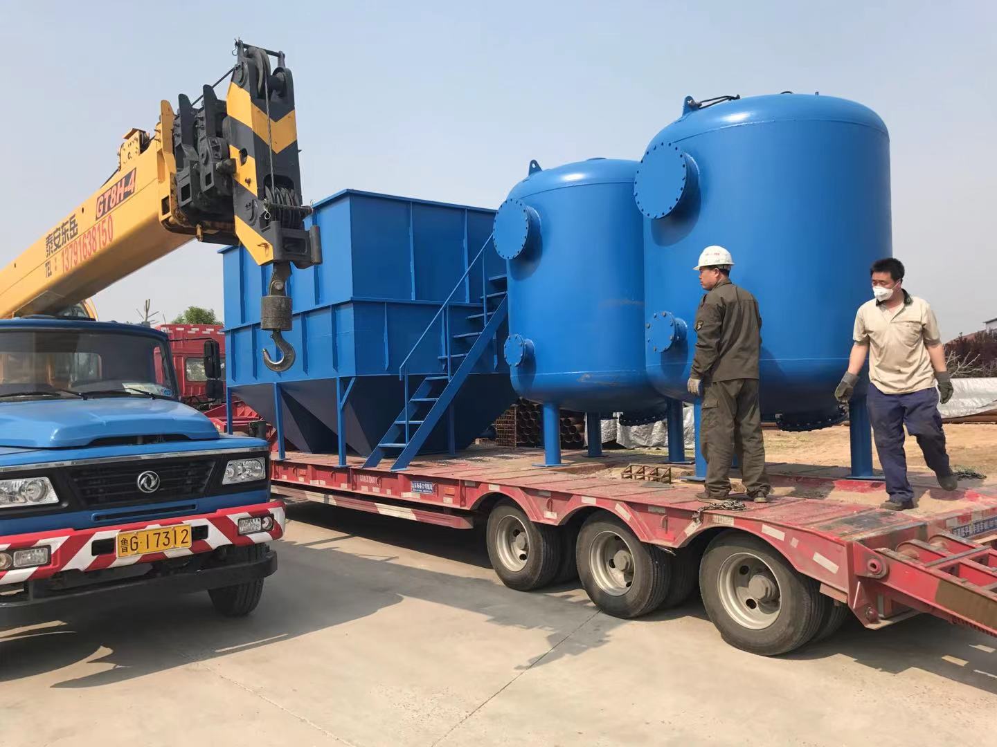 纤维束过滤器油田废水工业用水
