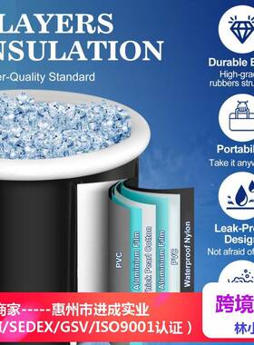 有磨具90CJC-20221大号桶冷水按摩圆形浴运动员疗伤便携M式折叠冰