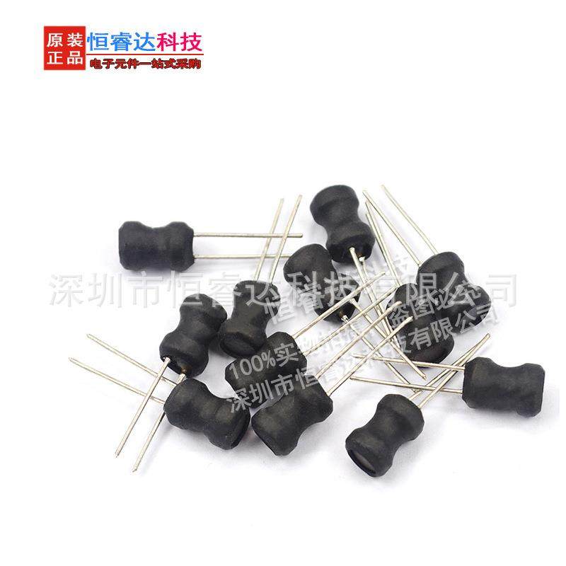 厂家直供直插绕线工字感64电*6mm4.7MKTOH插件电感线圈040-472K,电子元器件市场,电感器,淘宝优惠券,粉丝福利购,淘宝优惠卷