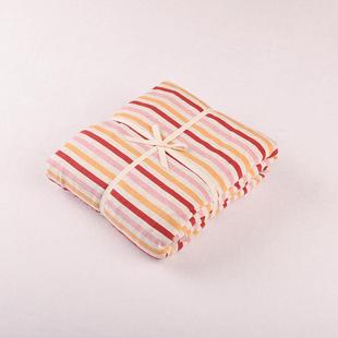 条纹床上用品 天竺棉被套针织全棉时尚