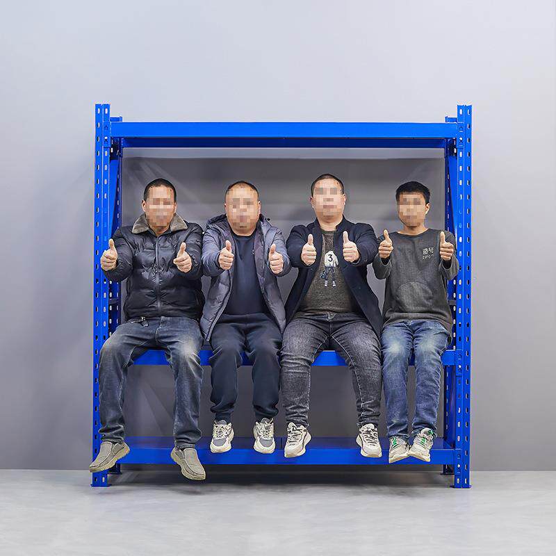 仓库仓储货架储置物架四层展示架加厚地下铁HCL-SY00室用物架货家