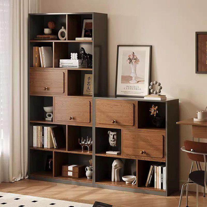 中古风书柜储物柜体合靠墙小书架书实木落地置一物柜组QUJ书房柜,鲜花速递/花卉仿真/绿植园艺,其它园艺用品,淘宝优惠券,粉丝福利购,淘宝优惠卷