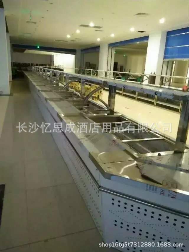 商用厨房设备配套产品不锈钢明档组合设备