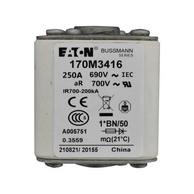 巴斯曼170M3原416退快速345熔断器厂出货破损包可开专票