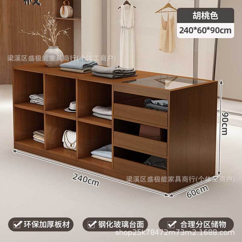 女装服装店展示柜陈列柜装饰品展示储物台摆件饰品陈列柜收银台SJ