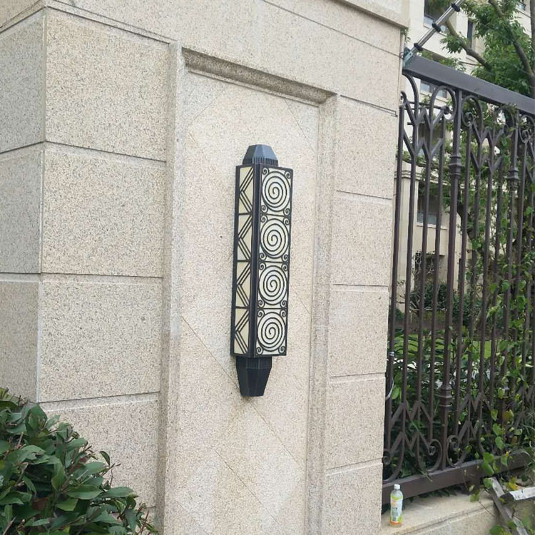 定制新中式LED户外防水壁灯