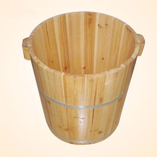 木泡52脚桶实洗脚桶保温香木质泡脚木桶足浴杉洗脚泡脚盆木木盆浴