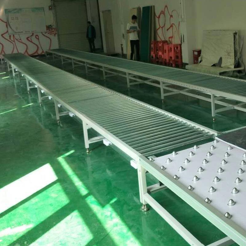 深送圳自动化设备厂家制作手推振熙008送产品组装不锈钢滚筒动输