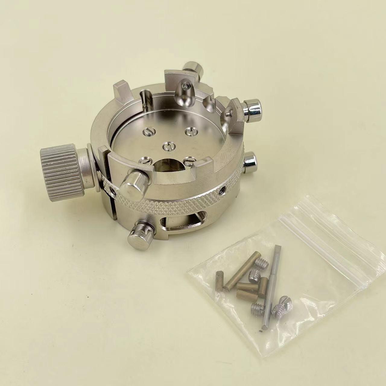 修表工具77750机芯座全钢表芯座.750-53维修座735专用固定座