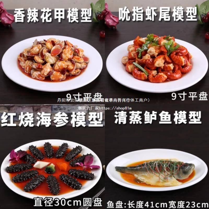 菜模型假菜模样品道具饭店美食中菜餐假菜品拍75782具摄道具可香