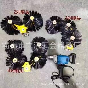 带电作业高空绝清缘子清扫刷230k10v绝缘子除尘毛刷电动绝1缘洁器