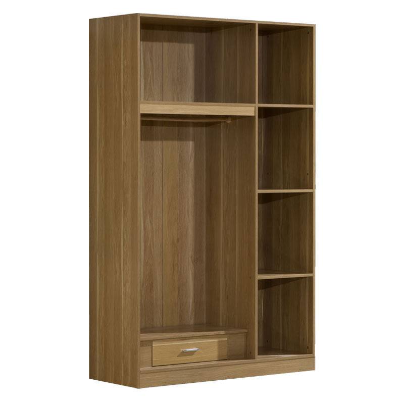 简约现代板式衣柜两二三门四五门简易组合衣柜卧室整体木质衣柜定