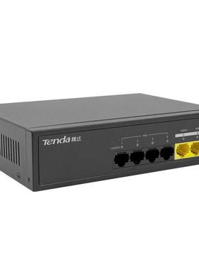 Ten2da腾达SG106PC全千兆12345口4+网络海康监5控PO供电的交换E机