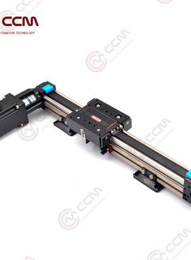 同步带直动线滑台模电控步进伺组NEA服可驱工业级直角坐标机械平